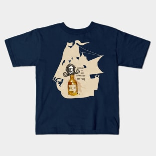 Drink Up Me Hearties Yo-Ho Kids T-Shirt